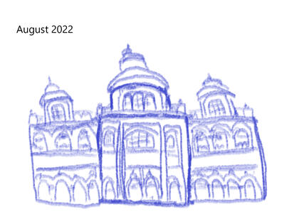 Drawn in August 2022